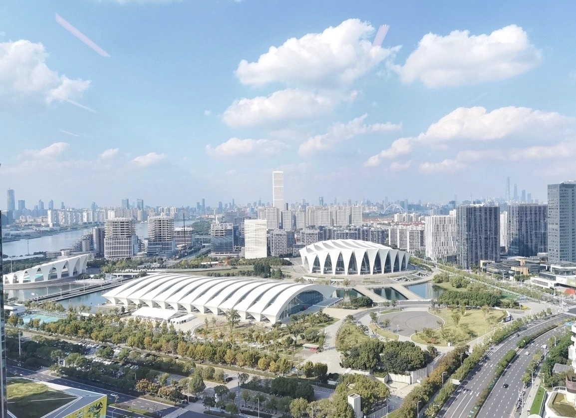 写字楼标准层办公区域实景
